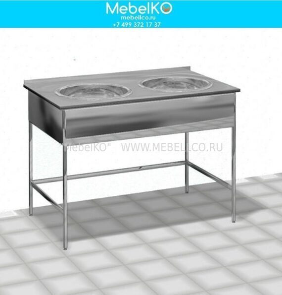 Столы медицинские моечные (нержавеющая сталь) серии AT-BM2 Столы медицинские моечные (нержавеющая сталь) серии AT-BM2