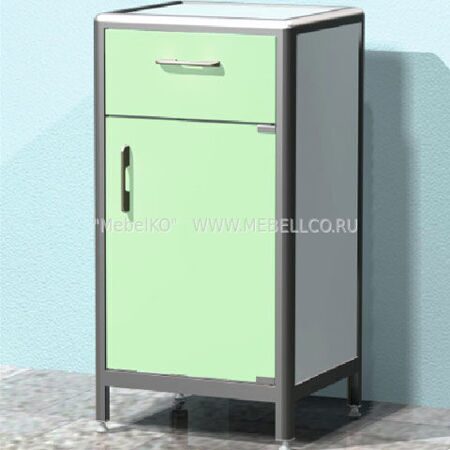 Тумба передвижная с ящиком и полкой AR-P19M